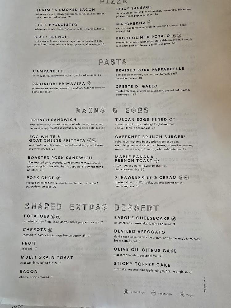 Sixty Vines Menu image 3