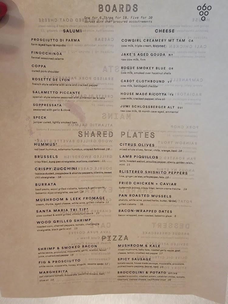 Sixty Vines Menu image 4